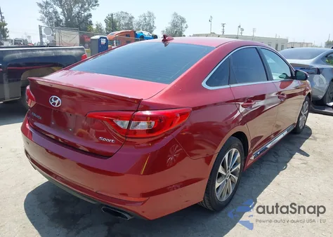 2016 Hyundai Sonata Sport from USA, damaged, VIN 5NPE34AF8GH331400